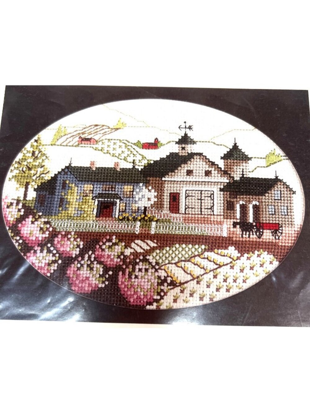 Farm Country Spring Counted Cross Stitch Pattern Judith Kirby 1986 Design Chart